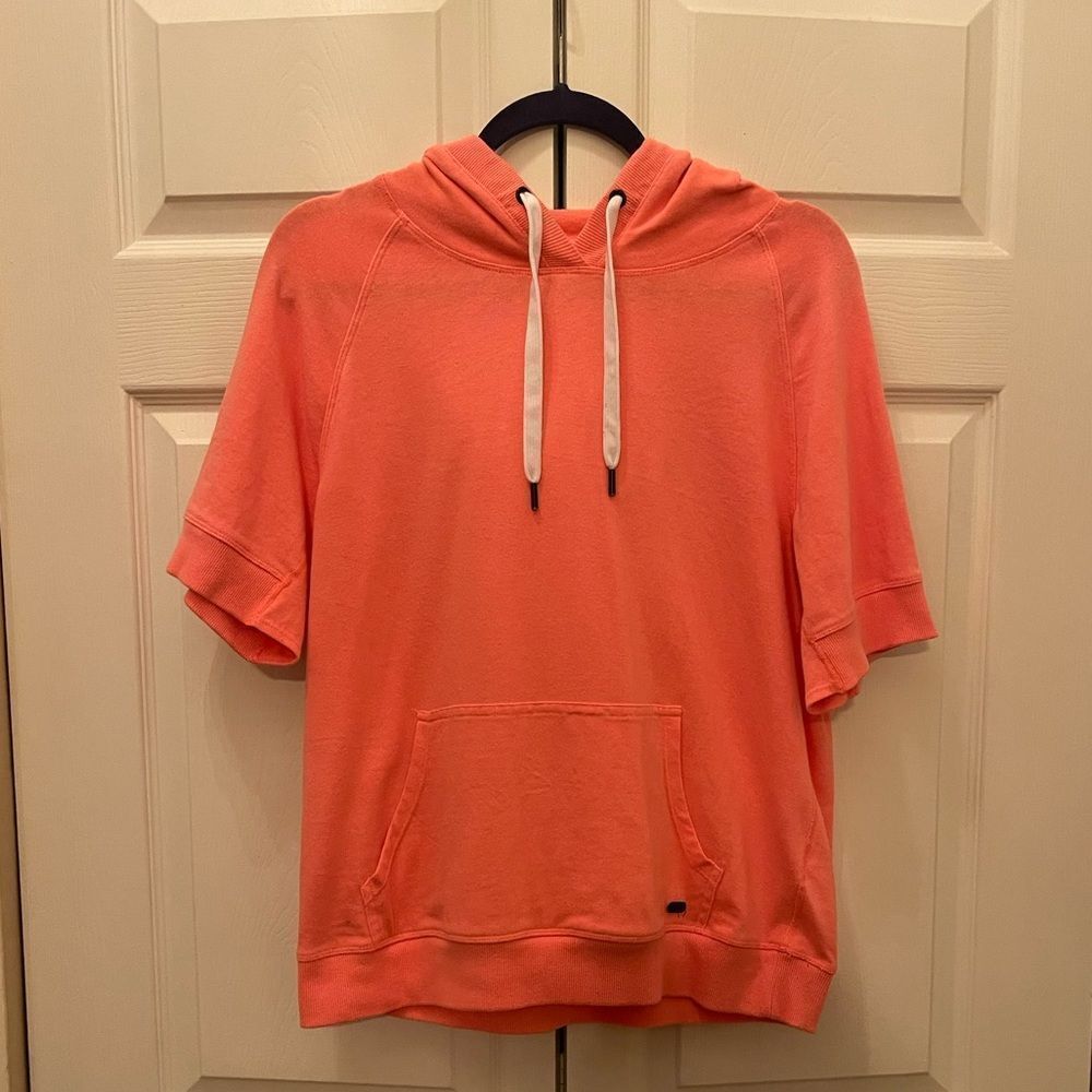 DKNY short sleeve hoodie